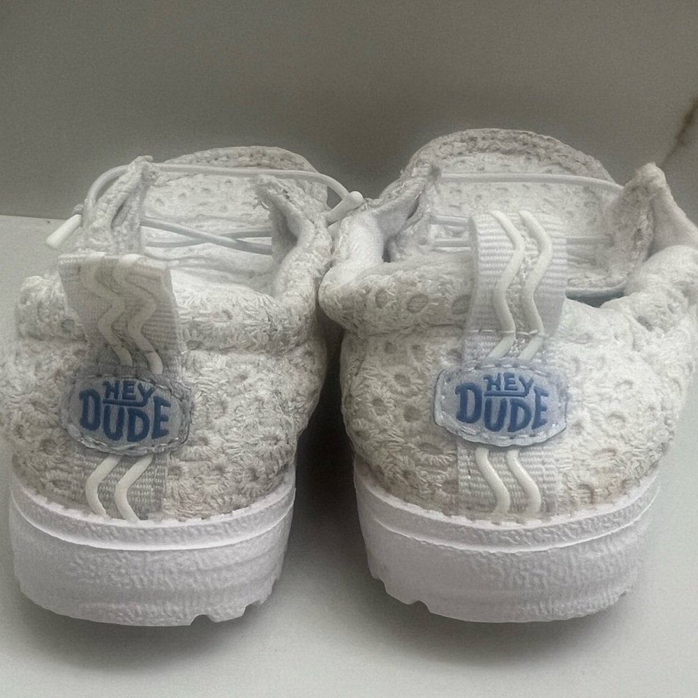 Hey Dude Lil Dudes Eyelet Baby Sneakers - Picture 7 of 9